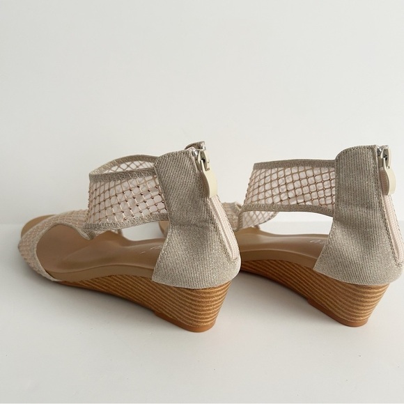 Chic Cream Open-Toe Sandals - Picture 8 of 10